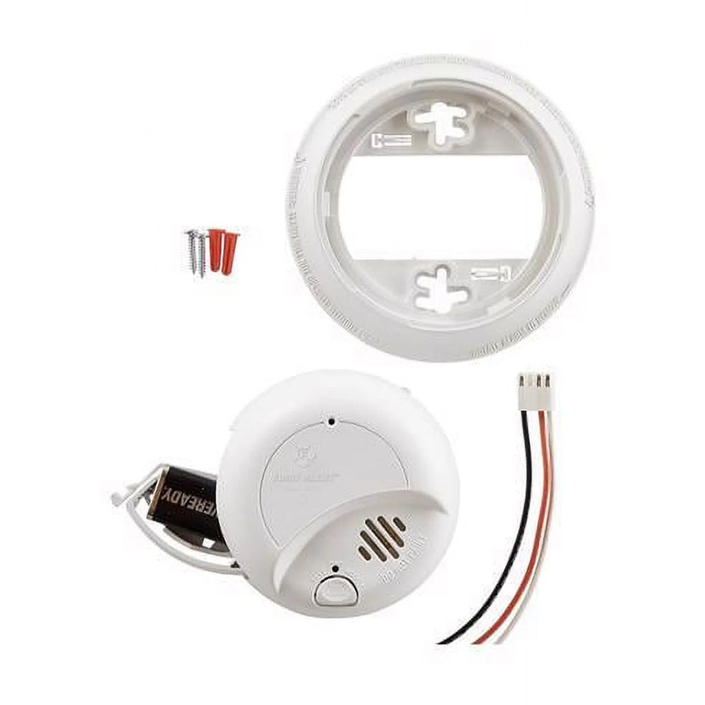 Hard-Wired Ionization Smoke Fire Detector with Battery Back-up R315788