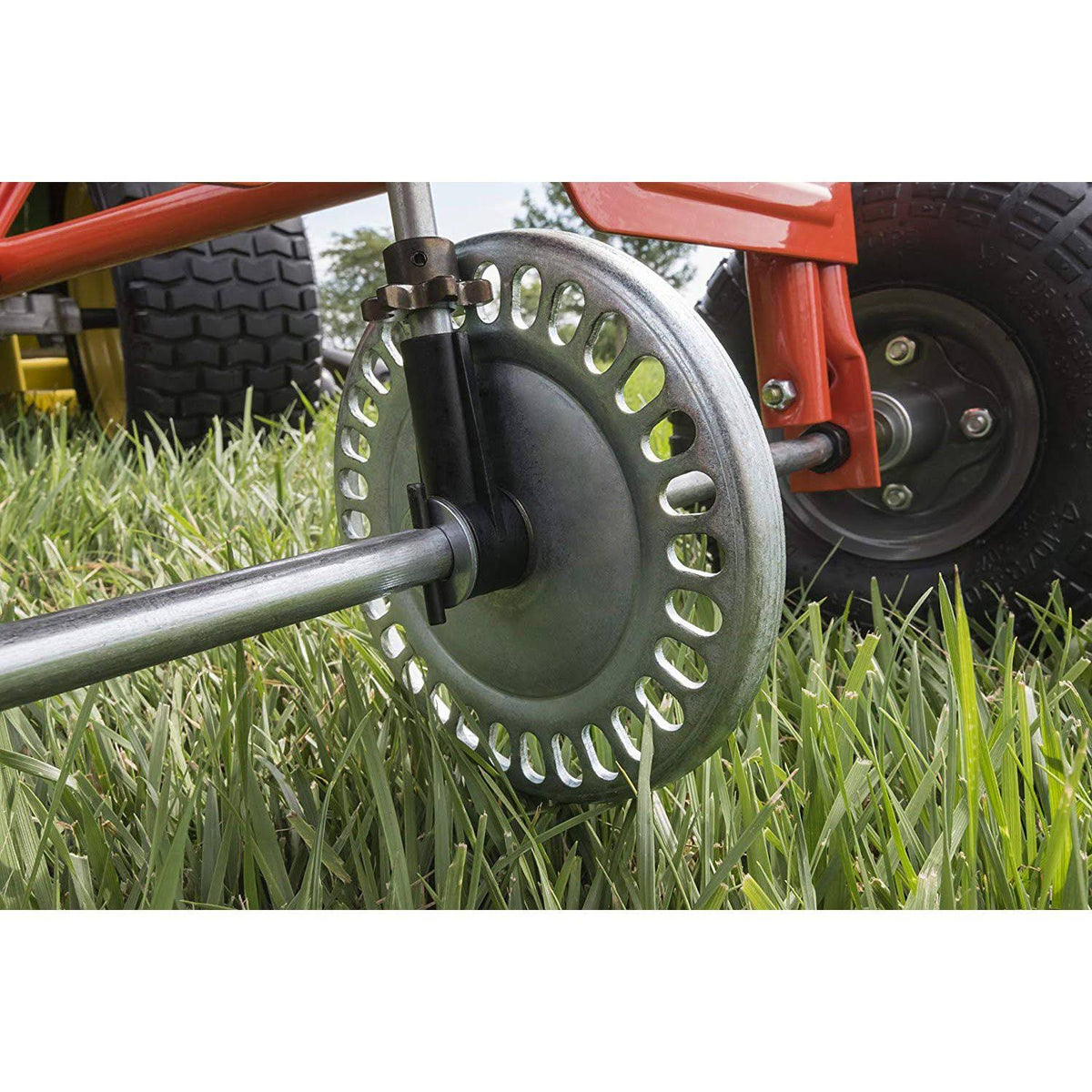 110 lb. Tow Behind Broadcast Spreader C415