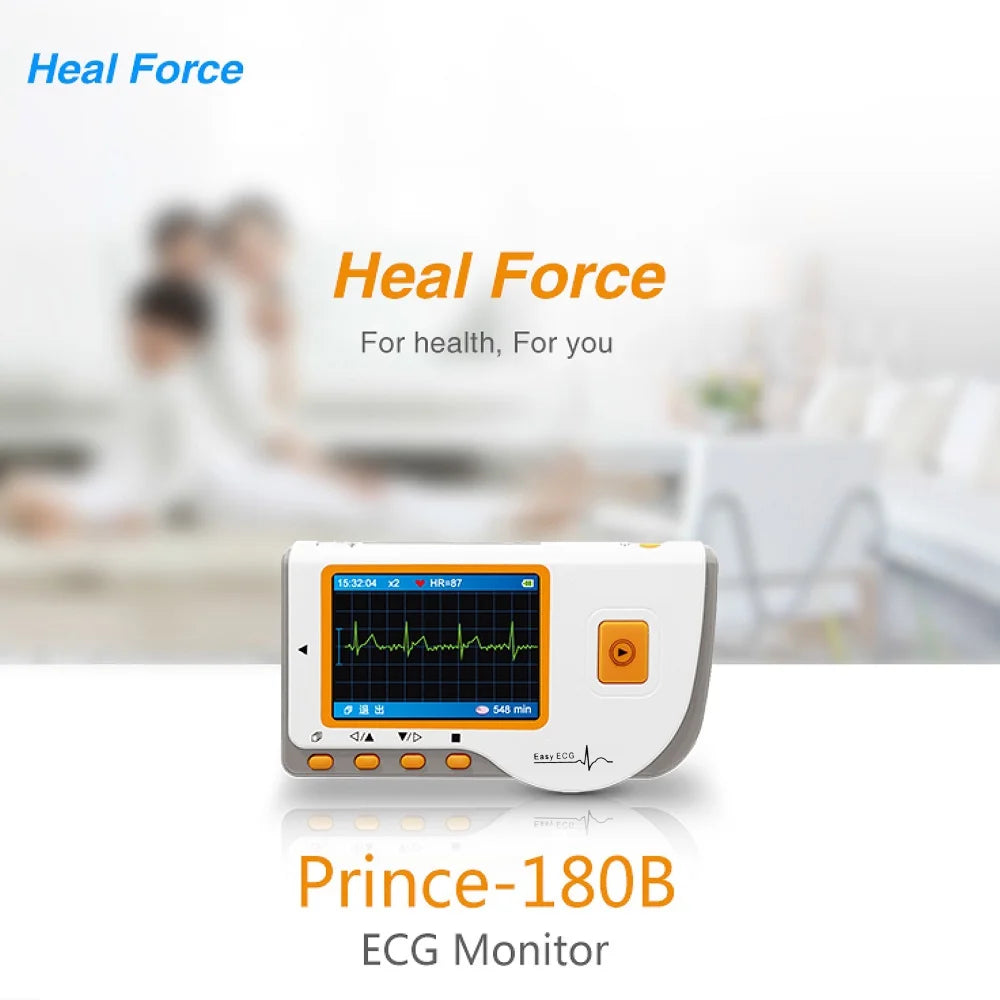 Handheld LCD EKG Device with USB Cable Q9925