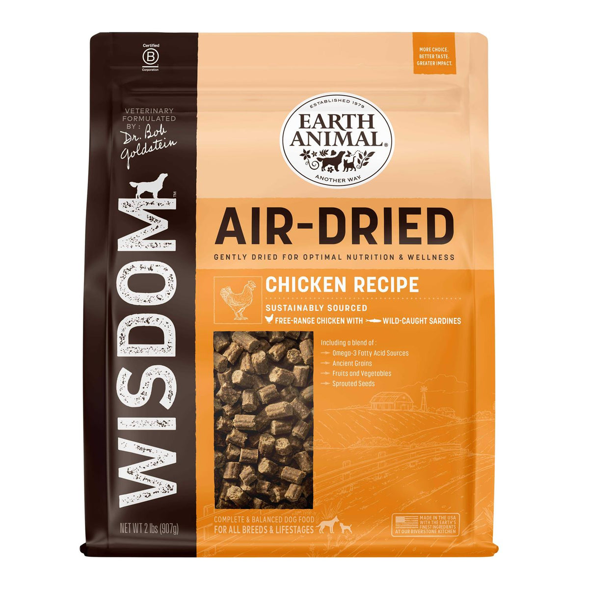 Chicken Air Dried Dog Food V894