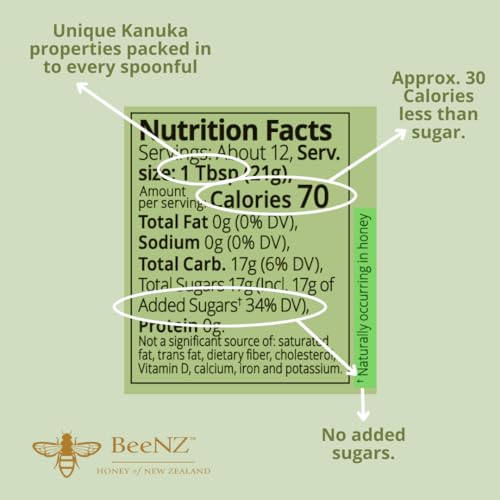 8.8oz Pure New Zealand Kanuka Honey Q302126