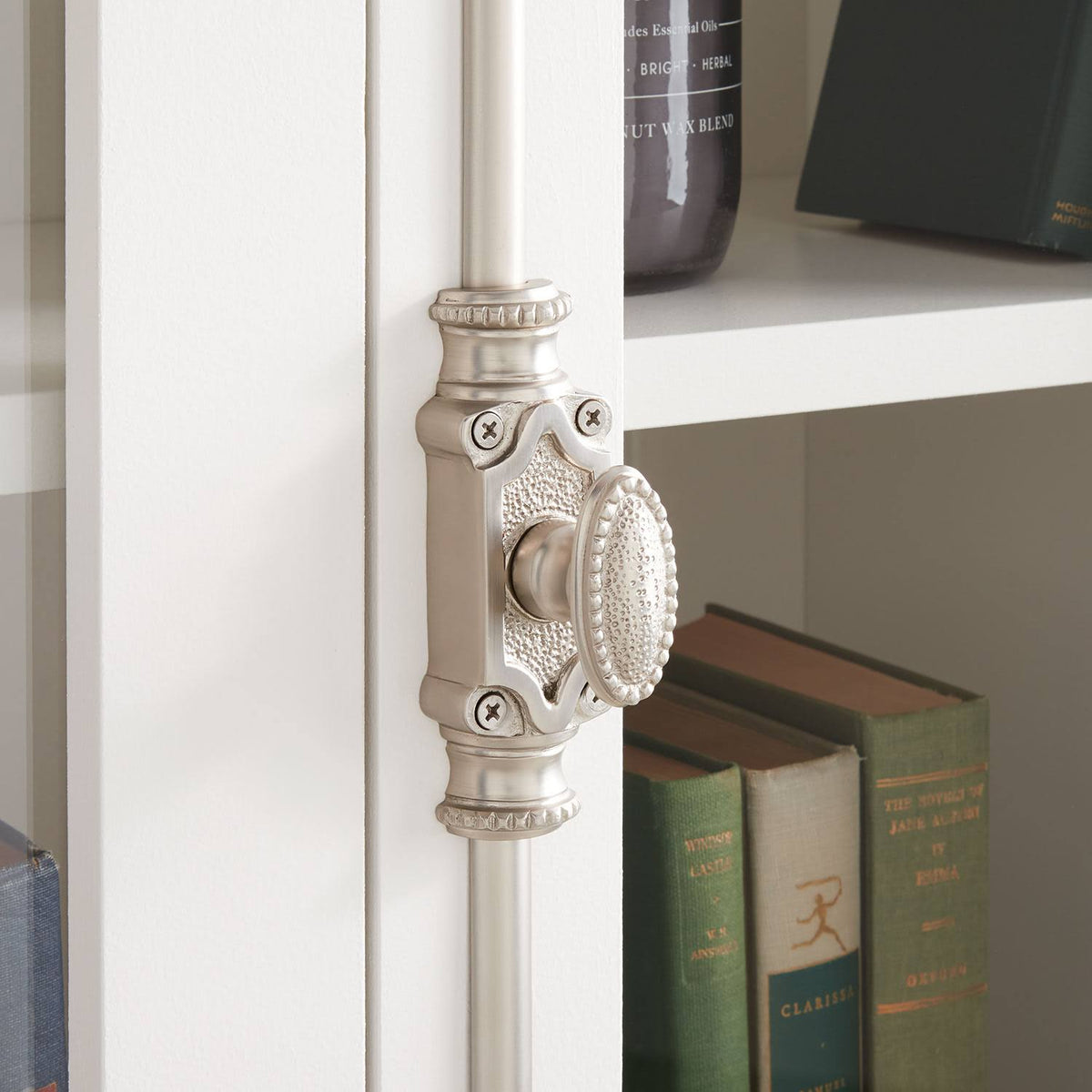 27 inch Tall Brass Cabinet Cremone Bolt I14356