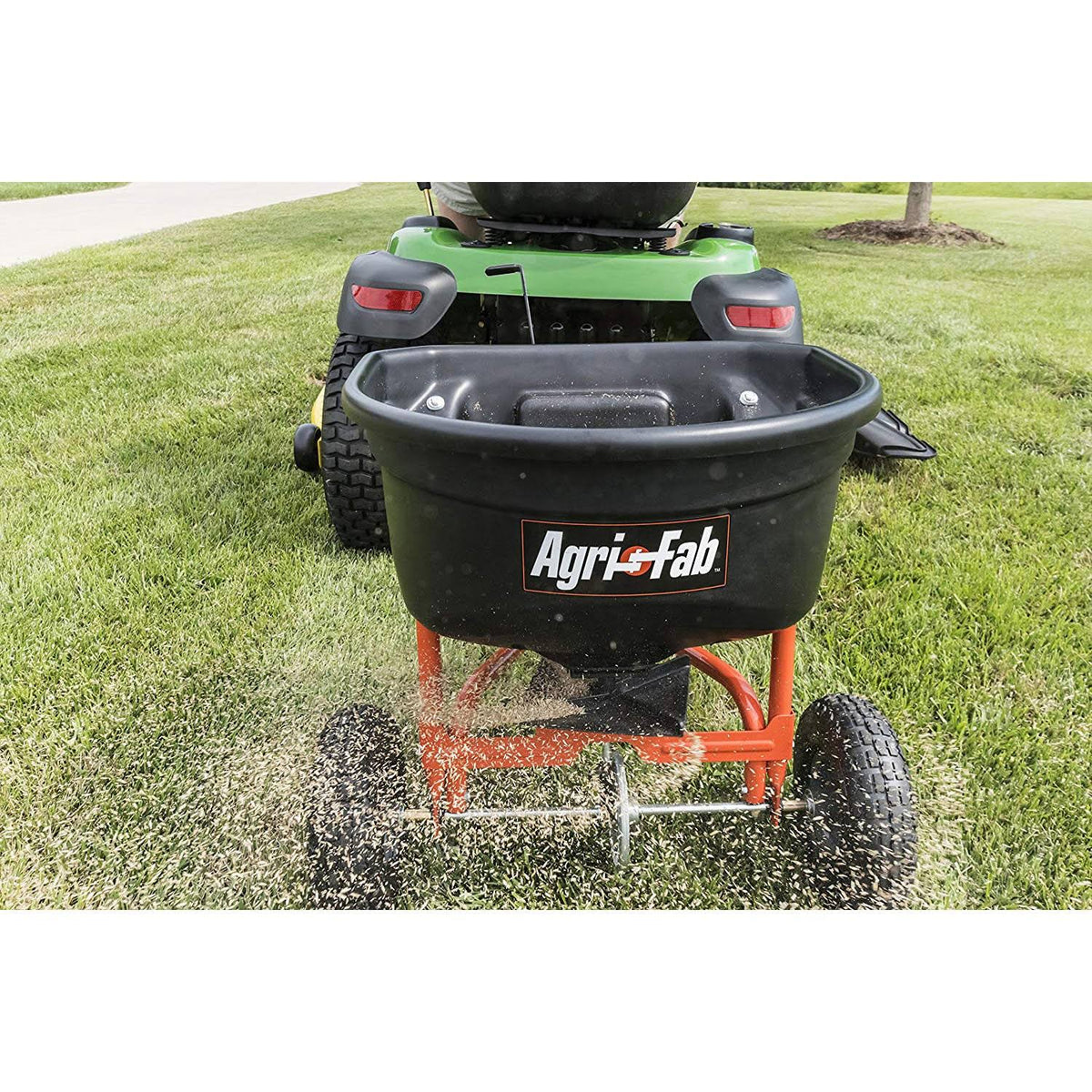 110 lb. Tow Behind Broadcast Spreader C415