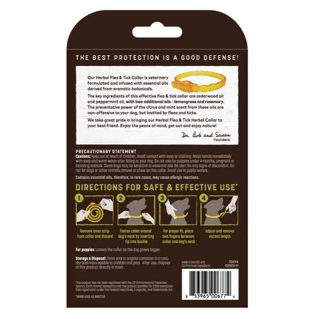 Herbal Flea Tick Collar for Dogs P49167