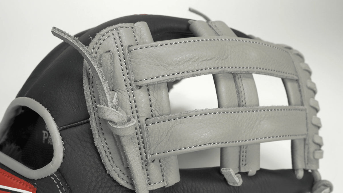 12.5 In. Black and Gray Baseball Gloves and Mitts T5309