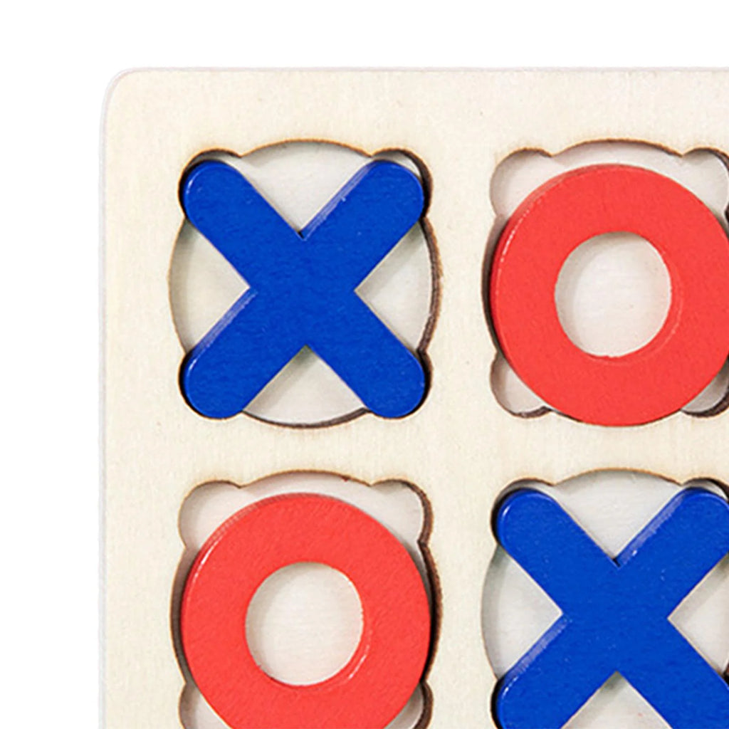 Tic Tac Toe Board Game 14.7x14.7cm Table Toy X6683