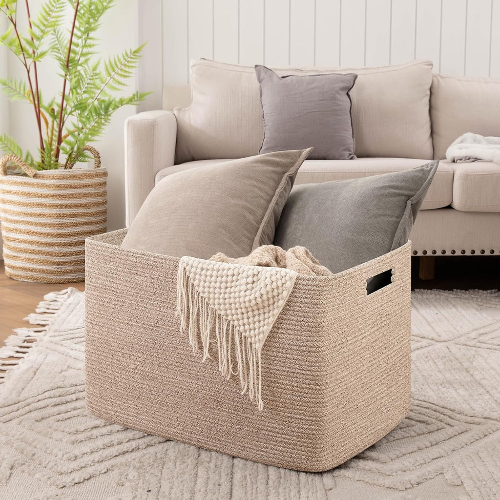 118L Cotton Rope Storage Basket S699