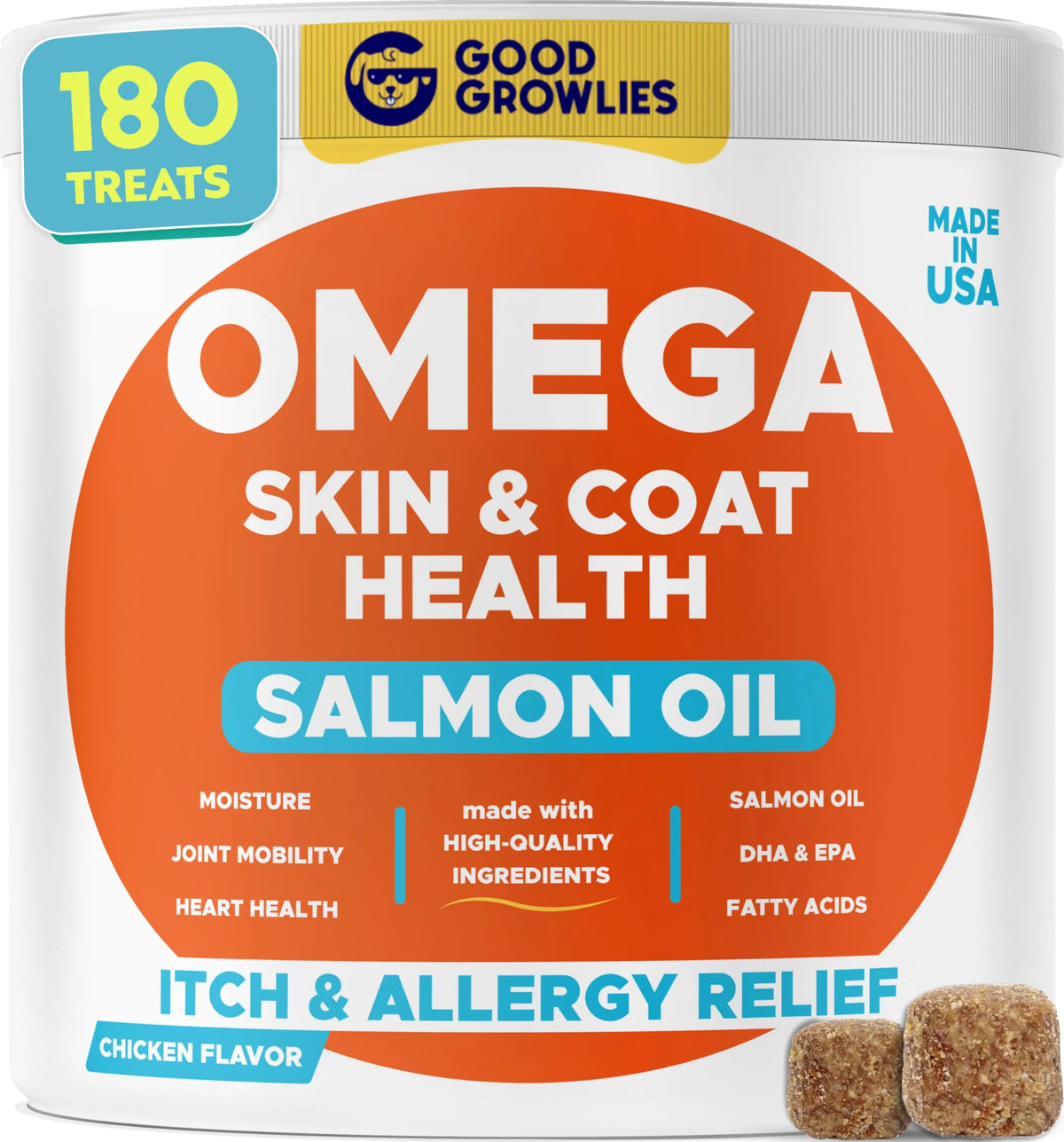 180 Ct Omega 3 Fish Oil Chews X97419