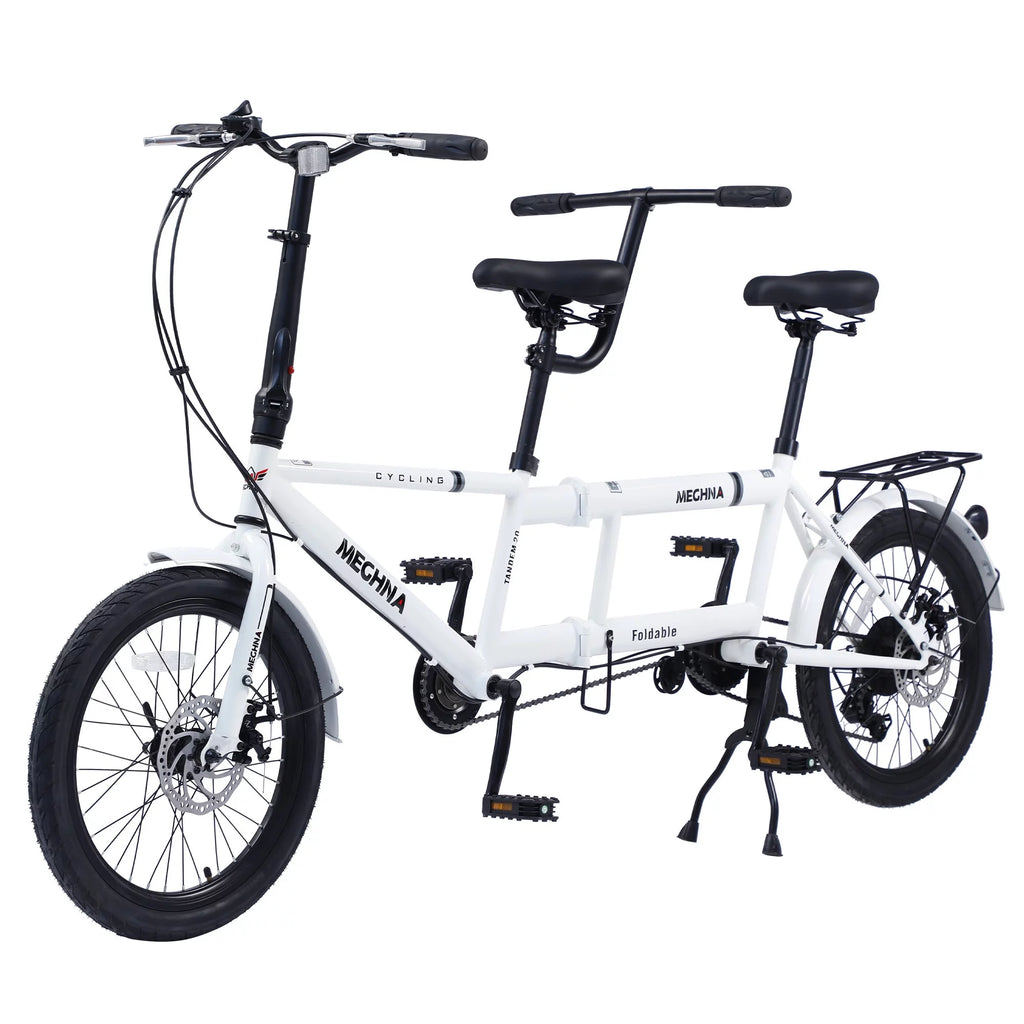 20 inches Wheels 2-Seater 7 speed Folding Tandem Bike E934