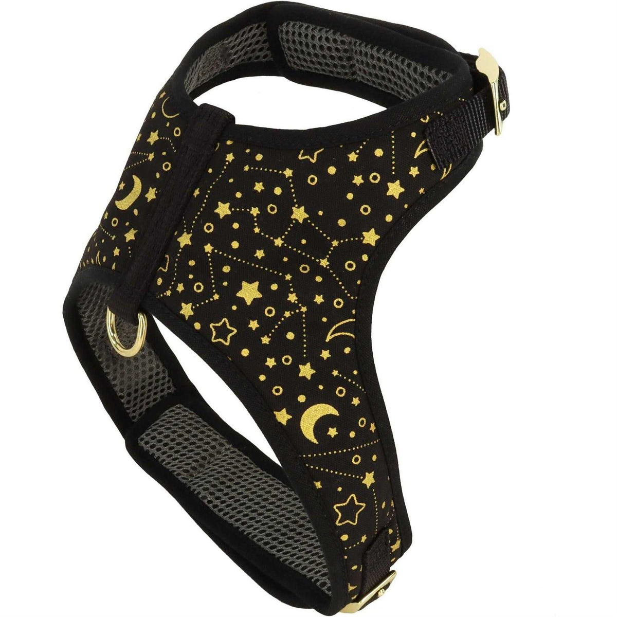 Adjustable Metallic Dog Harness U195
