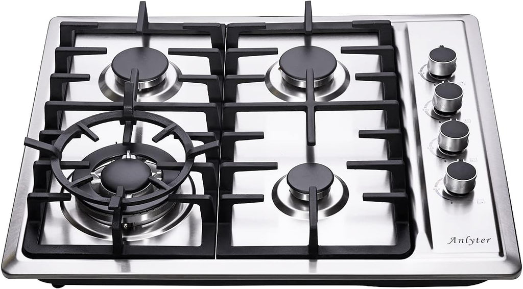 12 Inch 2 Burner Drop-In Gas Cooktop with Thermocouple Protection Z520916