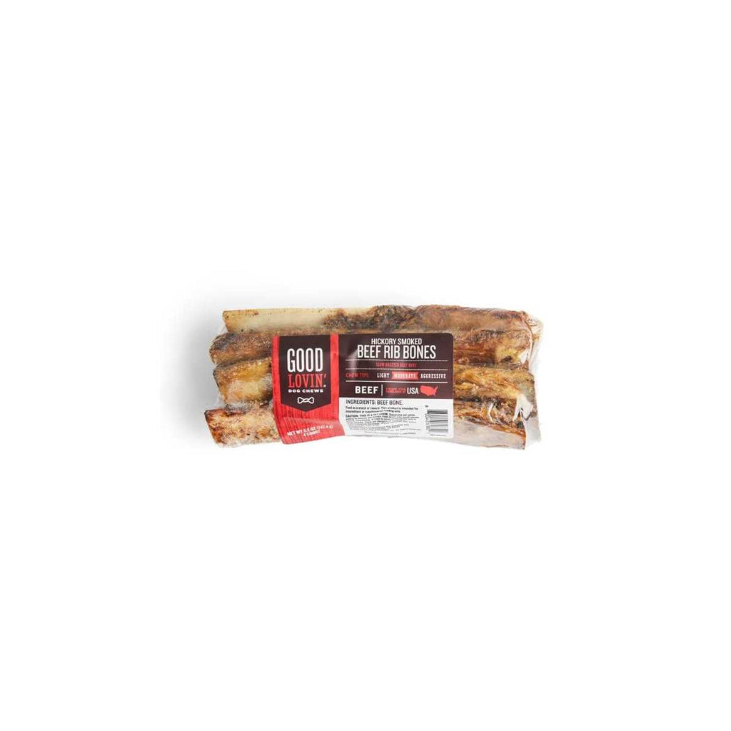 Hickory Smoked Beef Rib Bone Dog Chews L27232