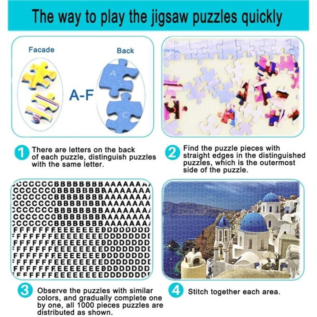 1000 Pieces Mini Jigsaw Puzzle W251584