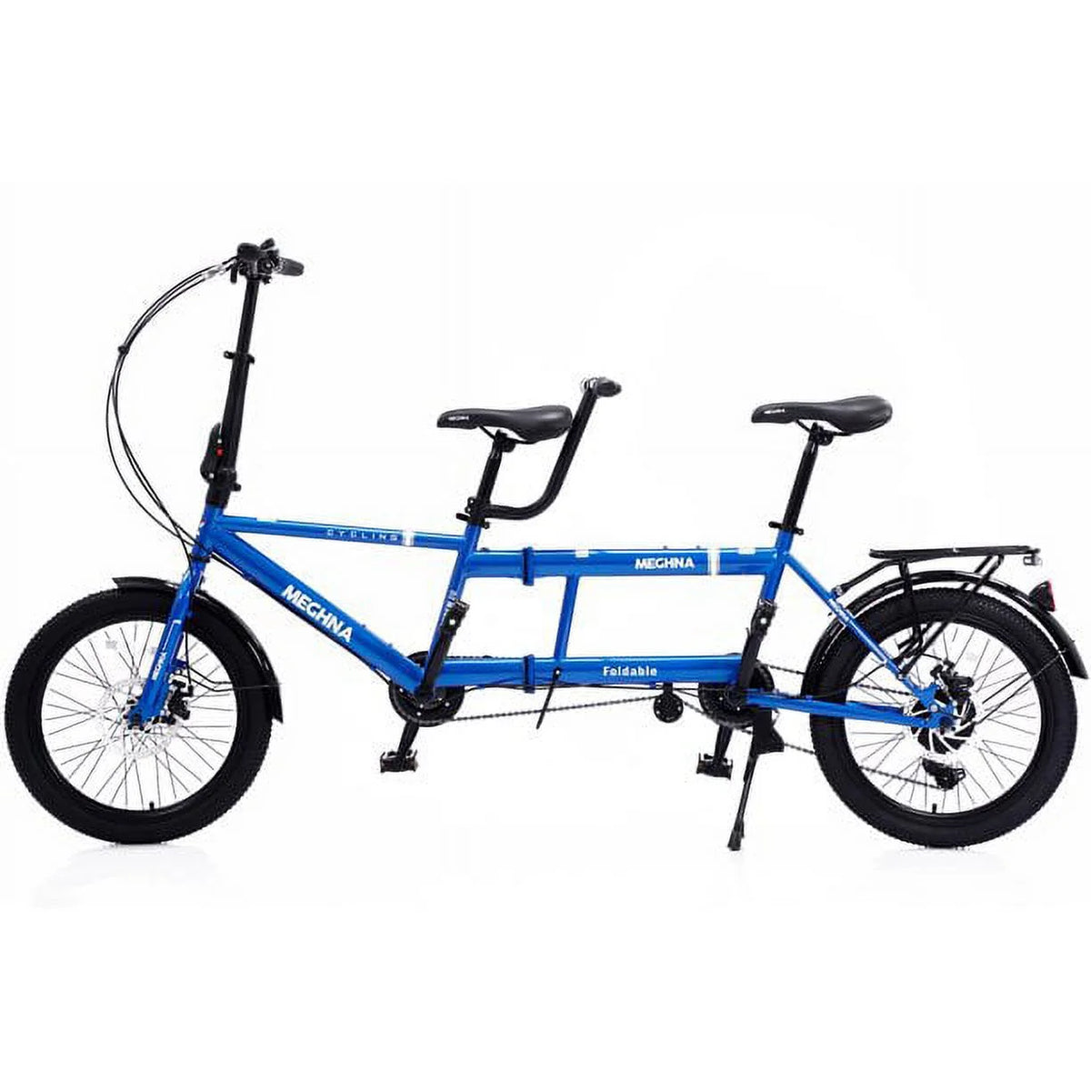 20 inches Wheels 2-Seater 7 speed Folding Tandem Bike E934