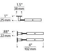 Satin Nickel Turnbuckles B711