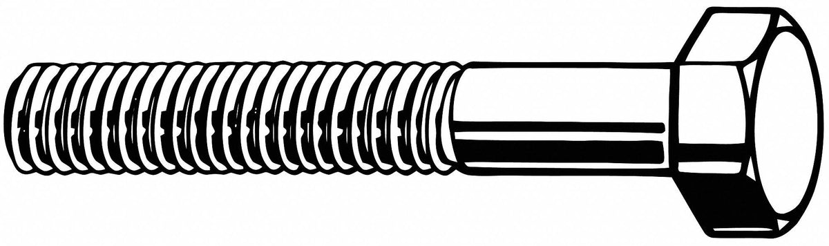 1/4-28X6 Steel Gr 5 Zp Hex Head Cap Screw, Pack of 250 I503