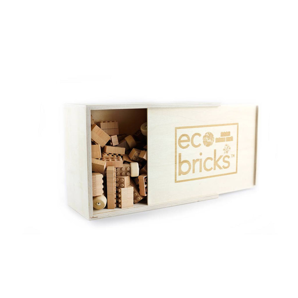 250 Piece Wooden Eco Bricks Set K565527