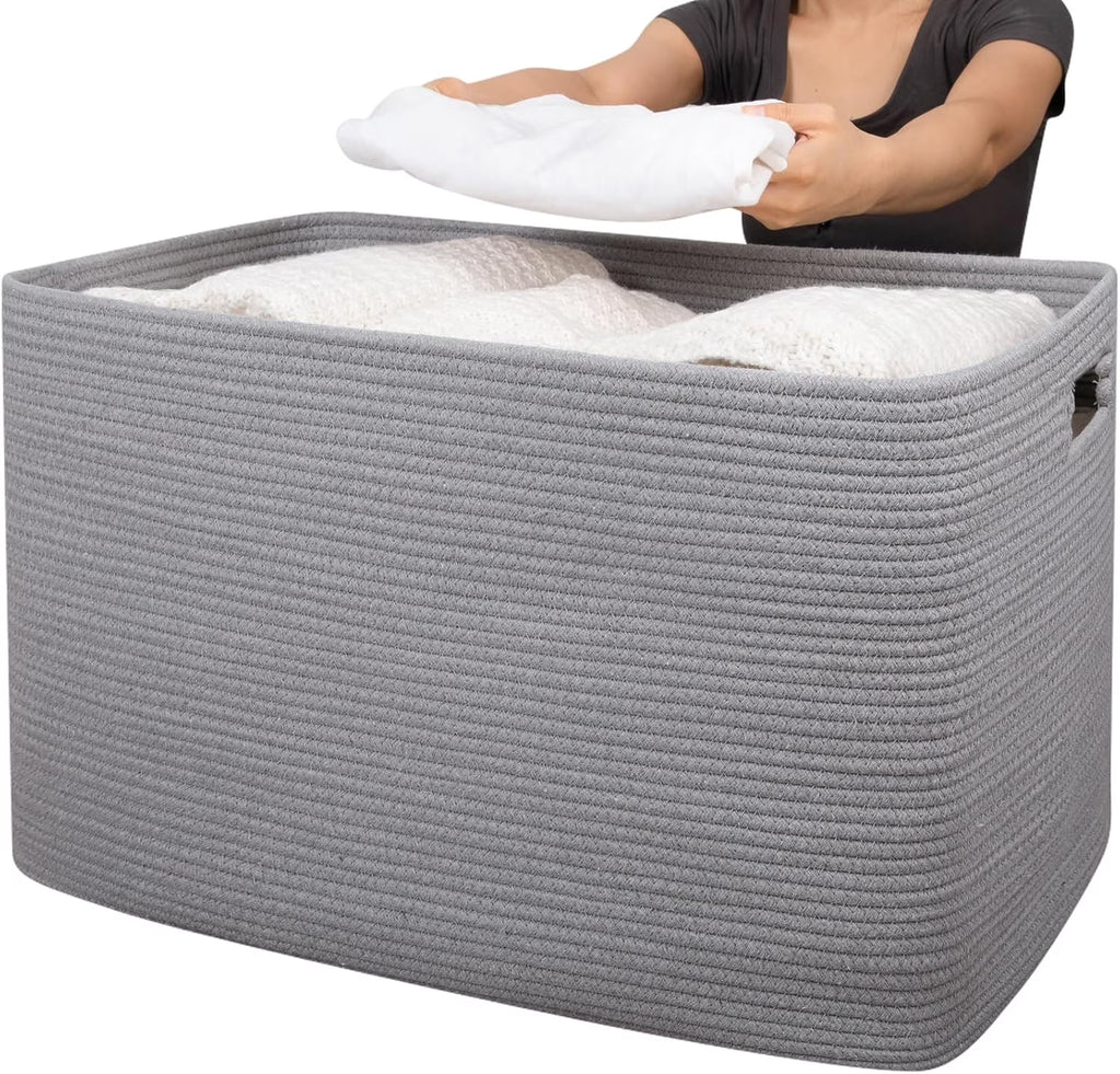 118L Cotton Rope Storage Basket S699