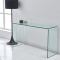 Transparent Tempered Glass Console Table W286010
