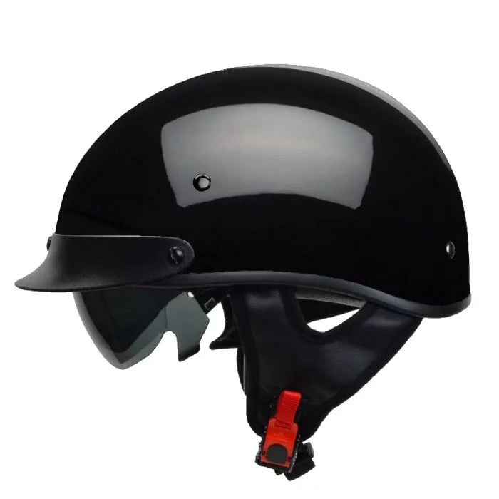 Gloss Black Helmet Y502