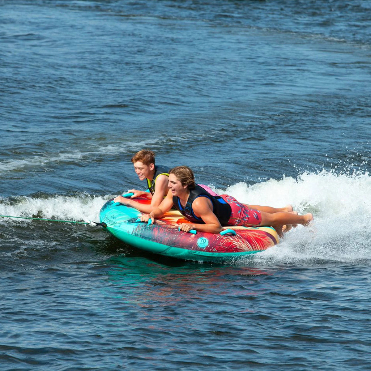 2 Person Inflatable Towable Water Sports Tube O462