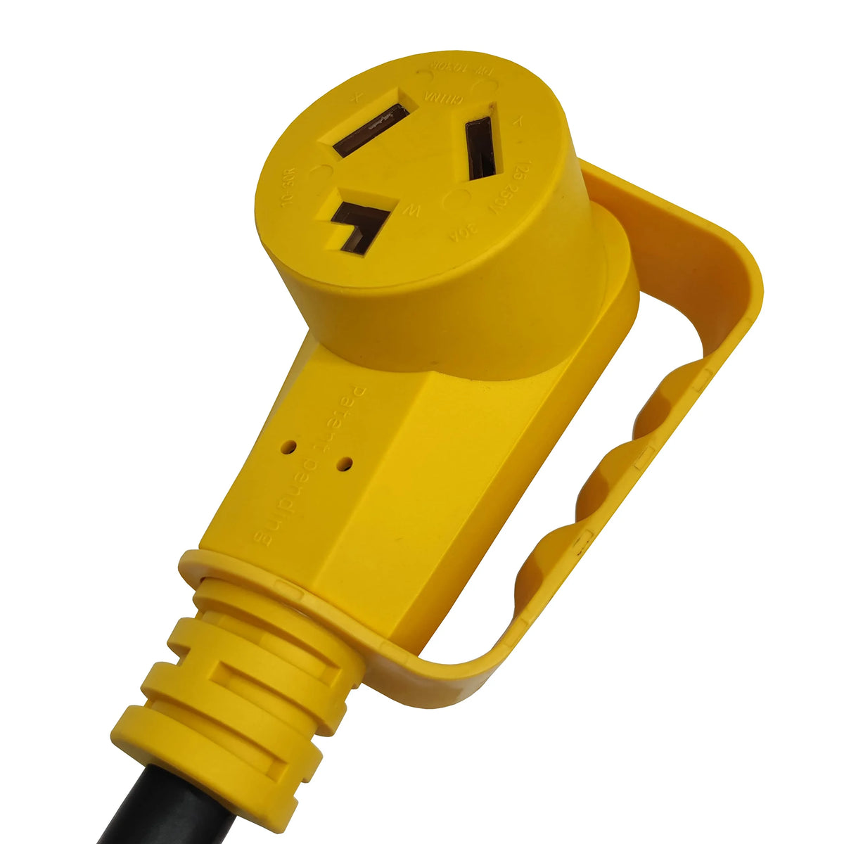 EV Extension Cord, Dryer 3-Prong NEMA 10-30 Extension Cord, 30A, 125V/250V, 7500W (15FT) K55758