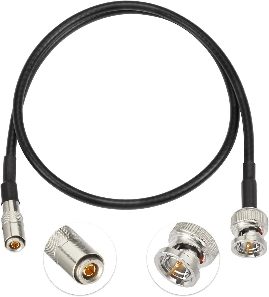 HD SDI Cable BNC Cable, DIN 1.0/2.3 to BNC Male Cable, 15ft, Pack of 2 V709